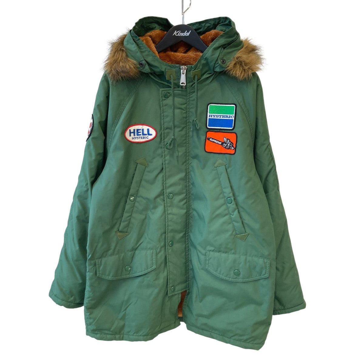 Supreme×HYSTERIC GLAMOUR 17AWN-3B コート 古着・中古-1枚目のアイテム画像