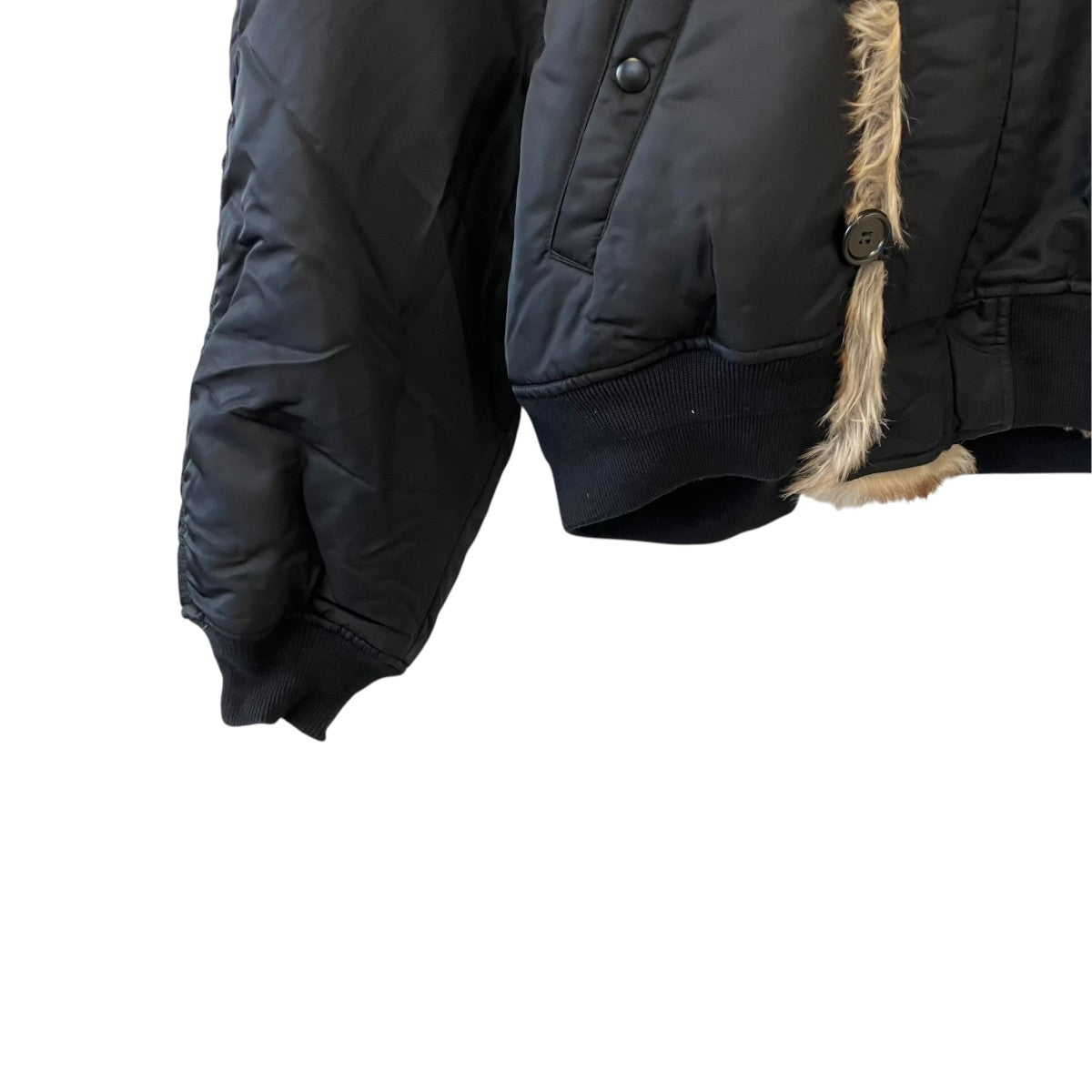 Protocol Index EXAGGERATED SHOULDER FUR N2BダウンジャケットPI25AWMO01BKA11 古着・中古-4枚目のアイテム画像