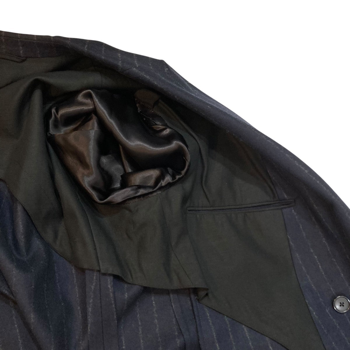 ADAM JACKET037ストライプテーラードジャケット