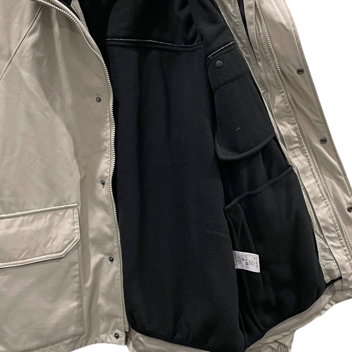 23AW 3WAY フリースライナー スタンドカラー ブルゾン 114-06-0026
