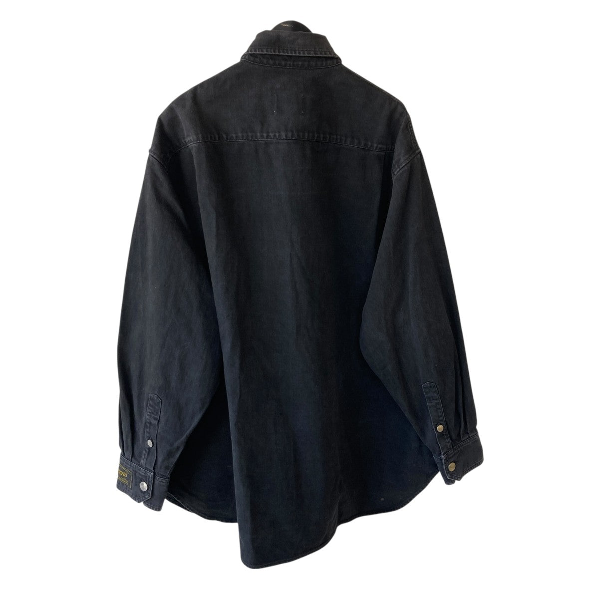 RAF SIMONS 16 30 別注 30th Big fit denim shirt Echodomer printデニムジャケットM243 古着・中古-2枚目のアイテム画像
