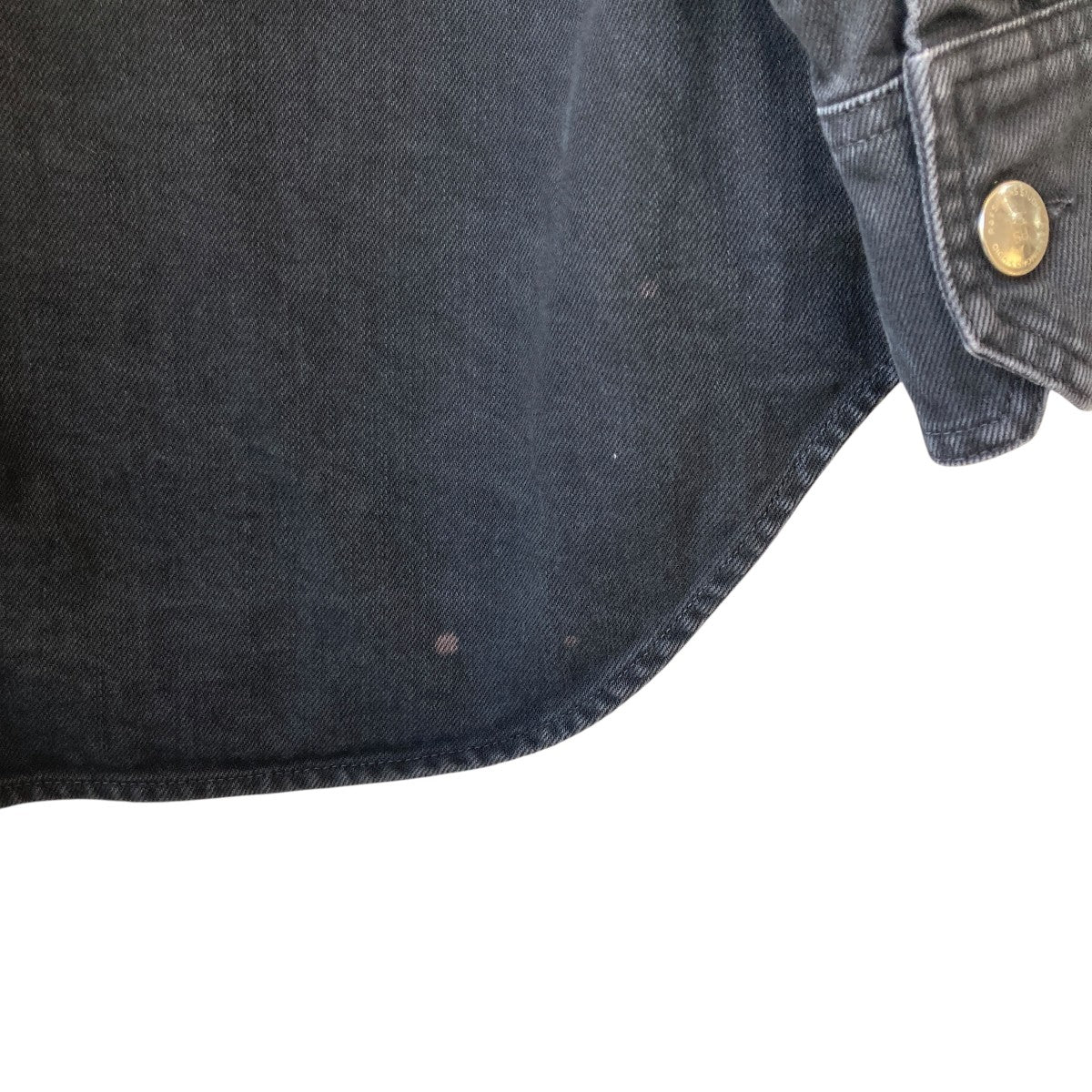 RAF SIMONS 16 30 別注 30th Big fit denim shirt Echodomer printデニムジャケットM243 古着・中古-7枚目のアイテム画像