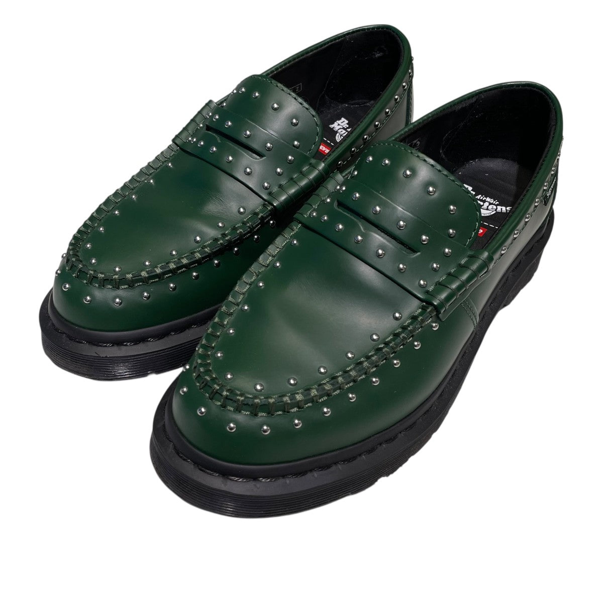 Supreme×Dr．Martens STUDDED PENTONローファー 古着・中古-1枚目のアイテム画像