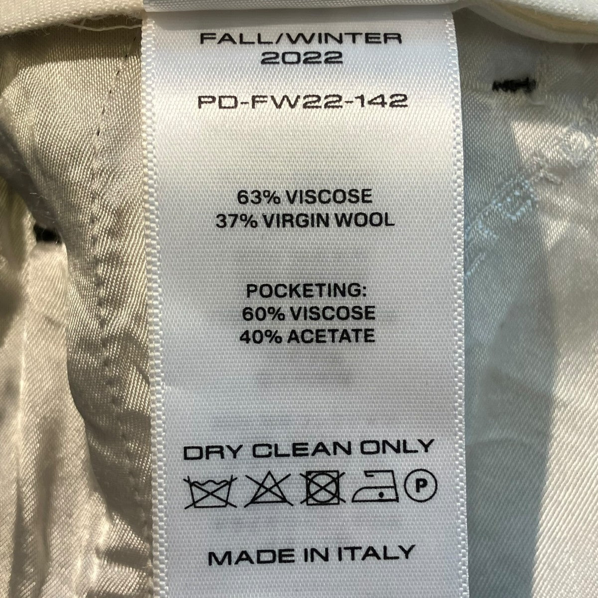 22AWパンツPD-FW22-142