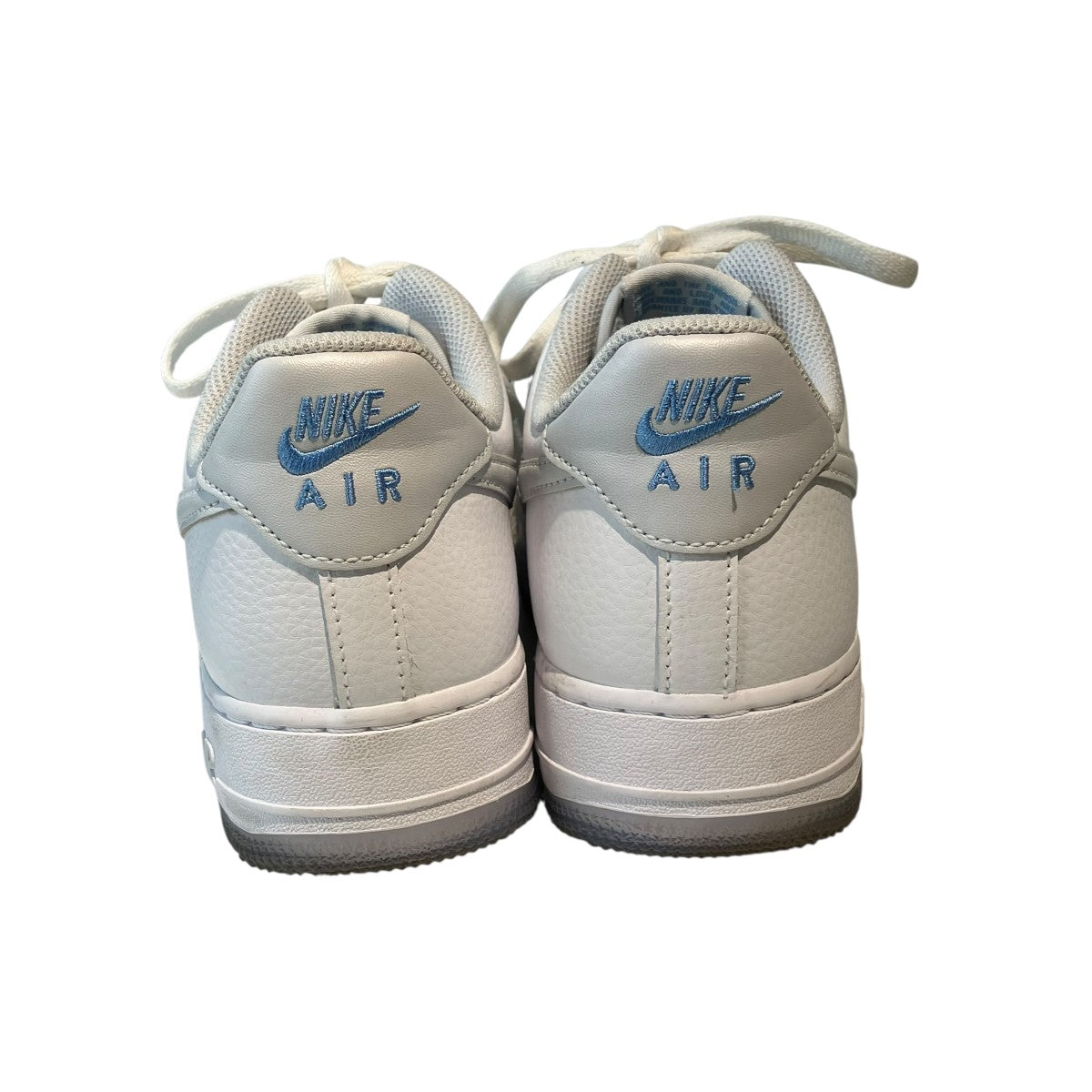 AIR FORCE 1 RETRO QS WHITE／PURE PLATINUM-UNIVERSITY BLUEスニーカーIB5724-100