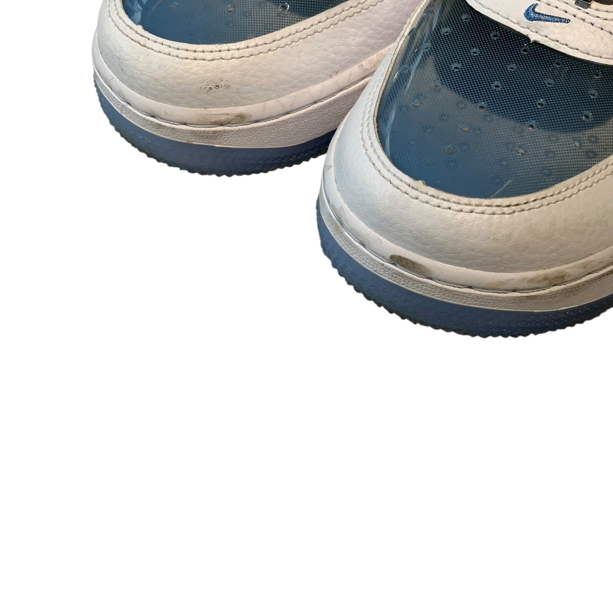 AIR FORCE 1 RETRO QS WHITE／PURE PLATINUM-UNIVERSITY BLUEスニーカーIB5724-100