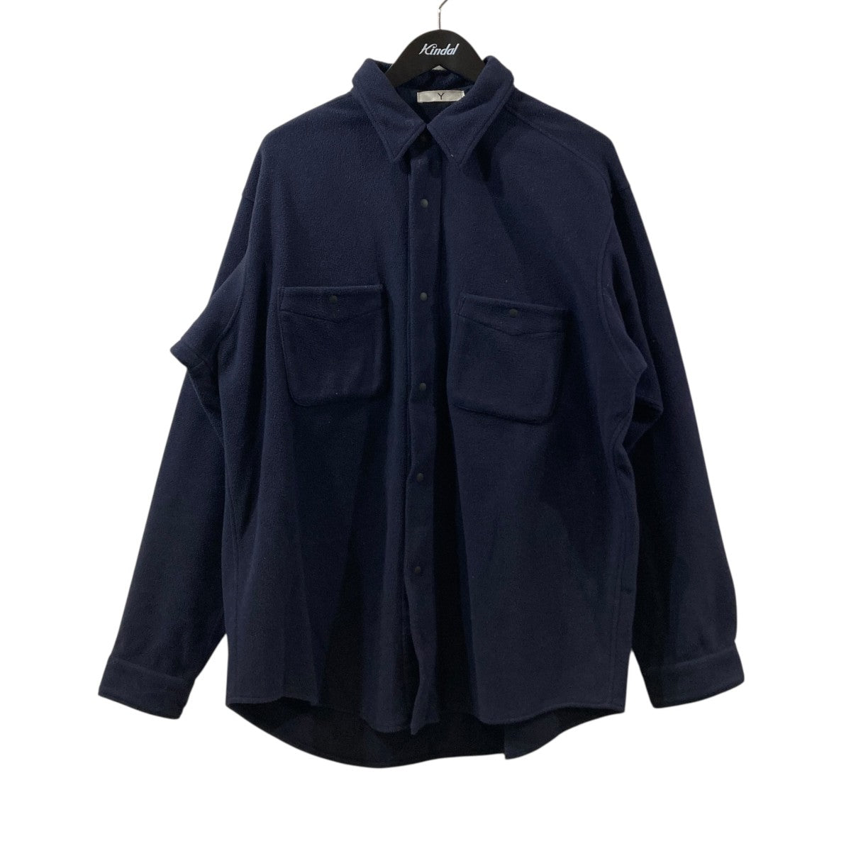 RECYCLE POLYESTER FLEECE SHIRTフリースシャツ165-4250366