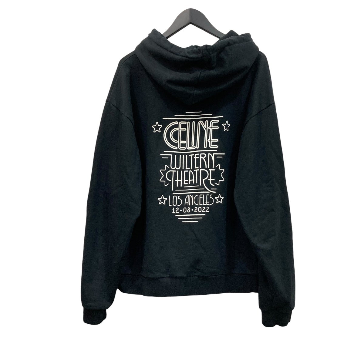 CELINE WILTERN THEATERパーカー2Y65C670Q 古着・中古-2枚目のアイテム画像