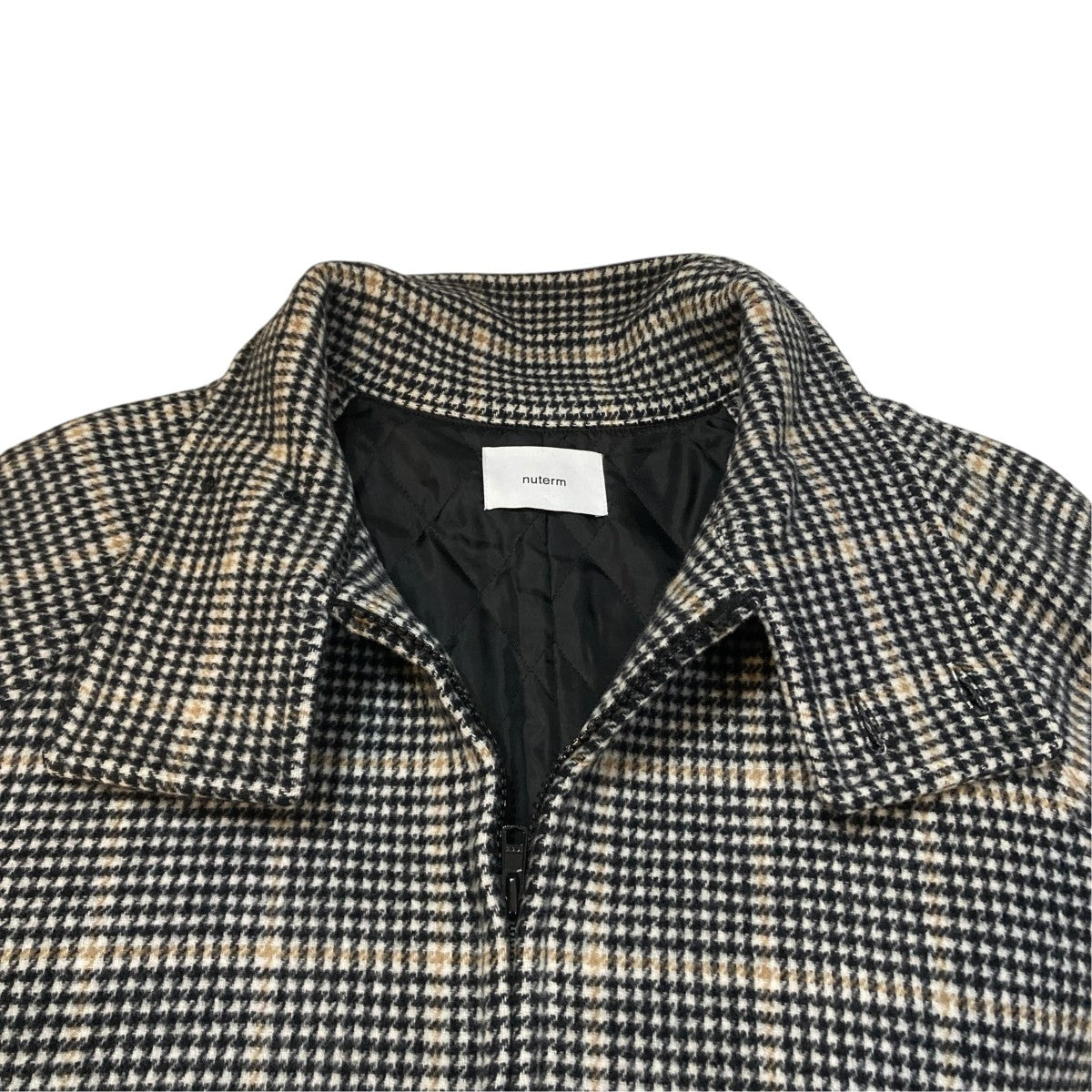 nuterm BIG HARRINGTON JACKETチェックチェックジャケット002JK-022W 古着・中古-4枚目のアイテム画像