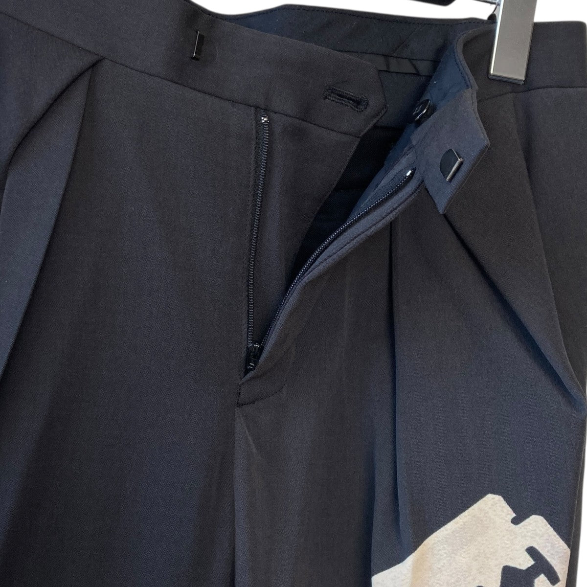 UNDERCOVER Mononoke Blade Motif Tapered Trousers切替スラックスパンツUCZ1504-1 古着・中古-3枚目のアイテム画像
