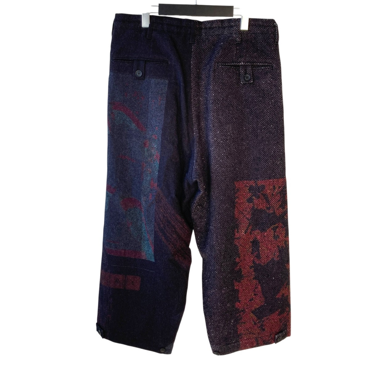 Yohji Yamamoto pour homme ウールパンツHR-P61-846 古着・中古-2枚目のアイテム画像