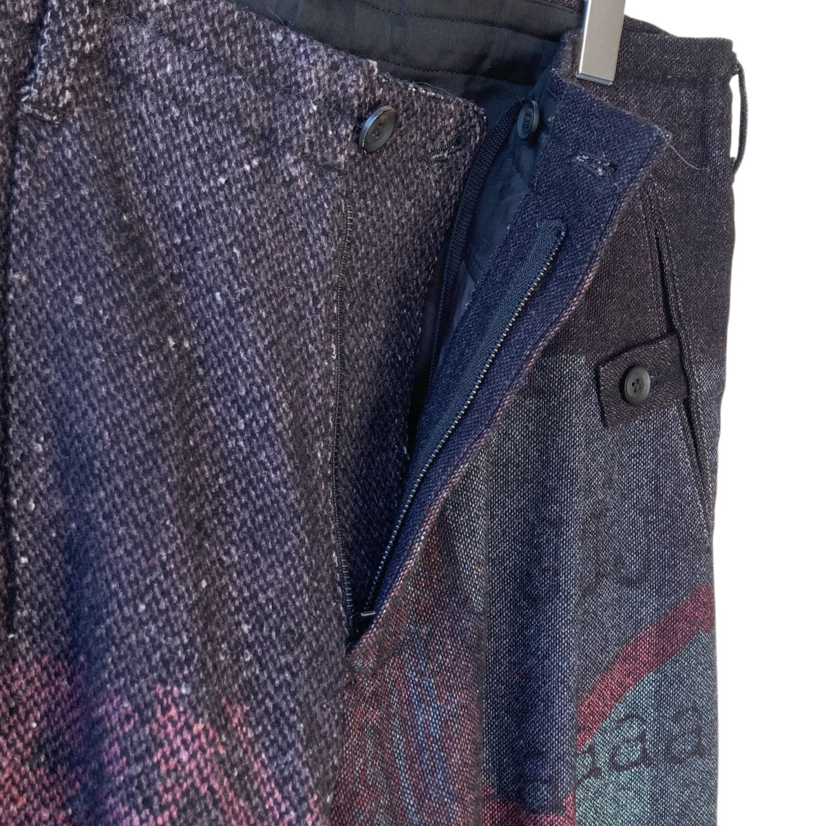 Yohji Yamamoto pour homme ウールパンツHR-P61-846 古着・中古-3枚目のアイテム画像