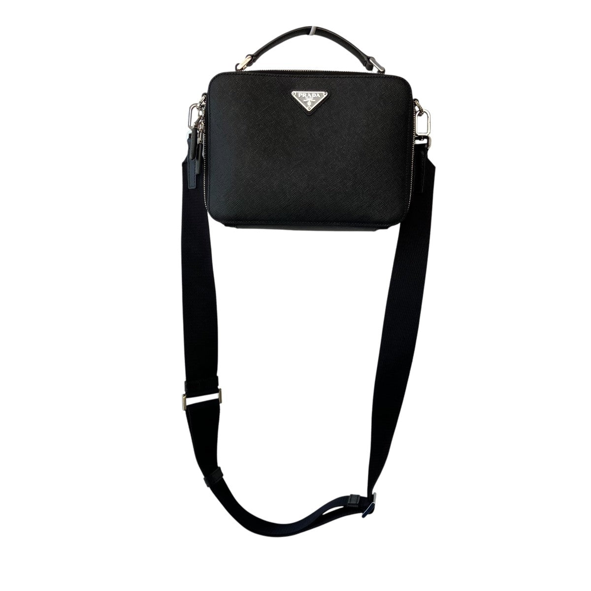 PRADA ブリックサフィアーノショルダーバッグ2VH069 古着・中古-1枚目のアイテム画像