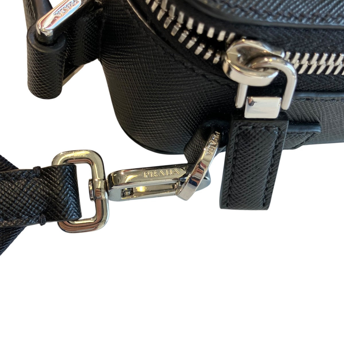 PRADA ブリックサフィアーノショルダーバッグ2VH069 古着・中古-7枚目のアイテム画像