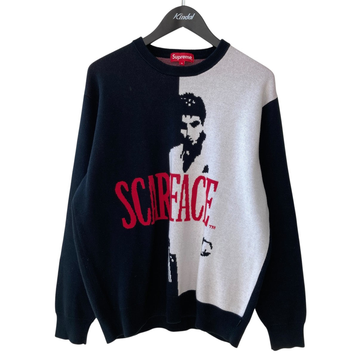 シュプリーム セーター Mサイズ 大幅値下げ中 Supreme(シュプリーム) Scarface Sweaterニットセーター ブラック