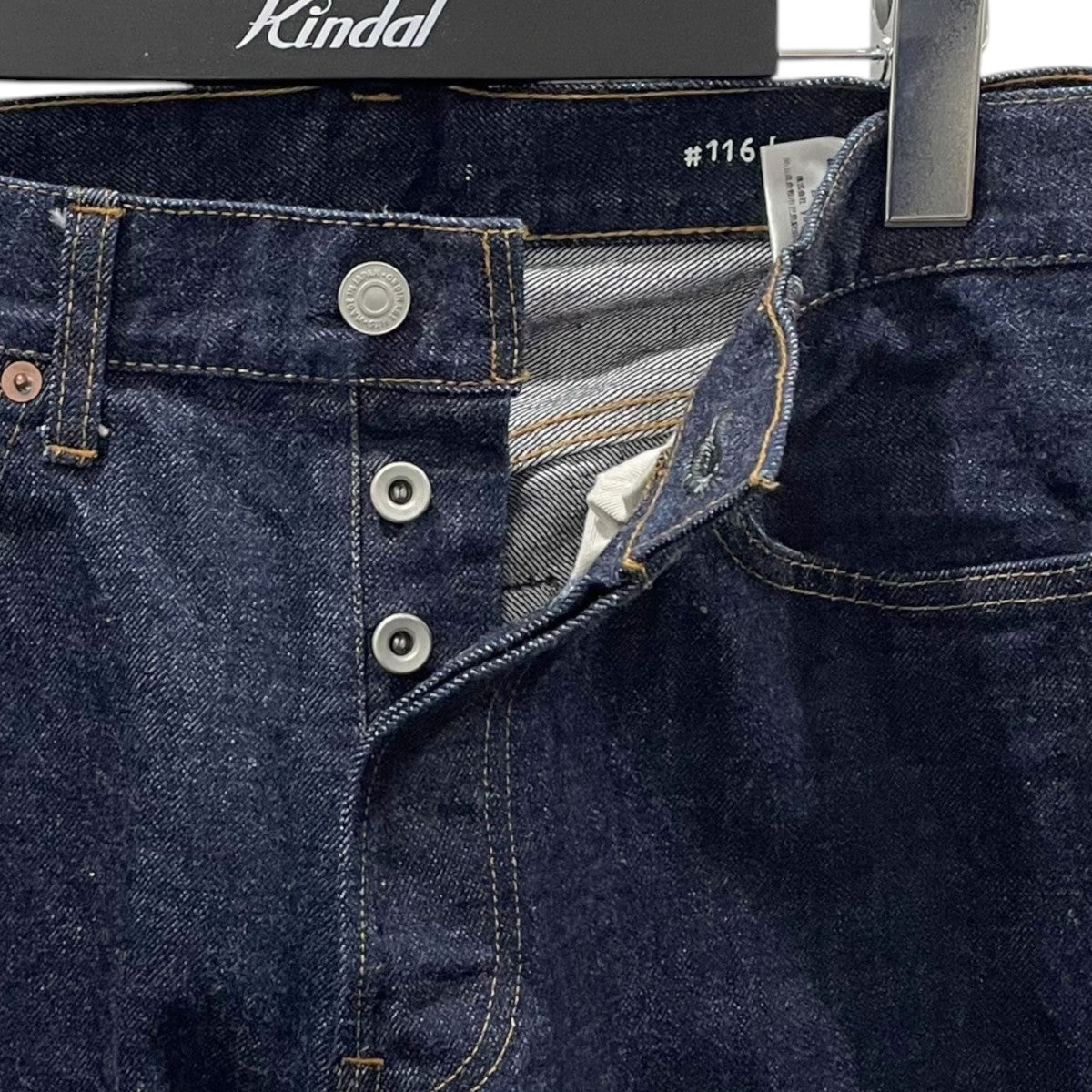 Ordinary fits デニムパンツ 116 TYPE STANDARD ONE WASH 116-126 古着・中古-3枚目のアイテム画像