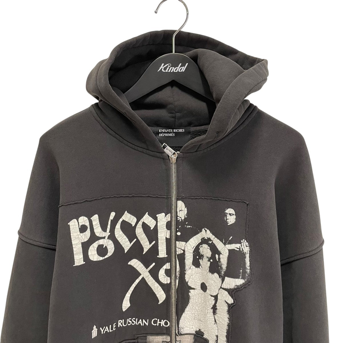 ENFANTS RICHES DEPRIMES 25AWRUSSIAN CHORUS ZIP HOODIEジップパーカー 古着・中古-3枚目のアイテム画像