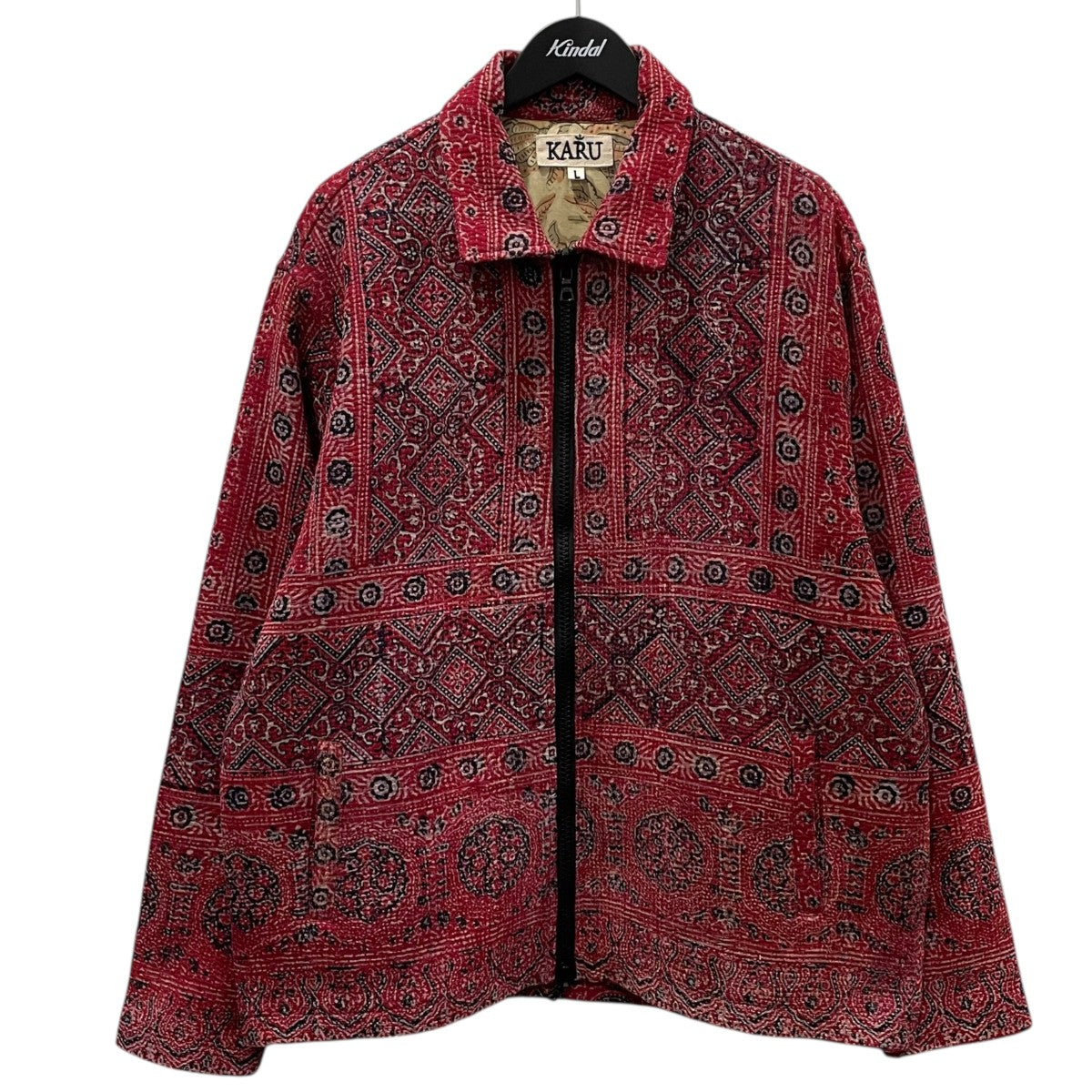 リメイクハンド刺繍ジャケット Vintage Kantha Work Jacket ヴィンテージ カンタ ワークジャケット