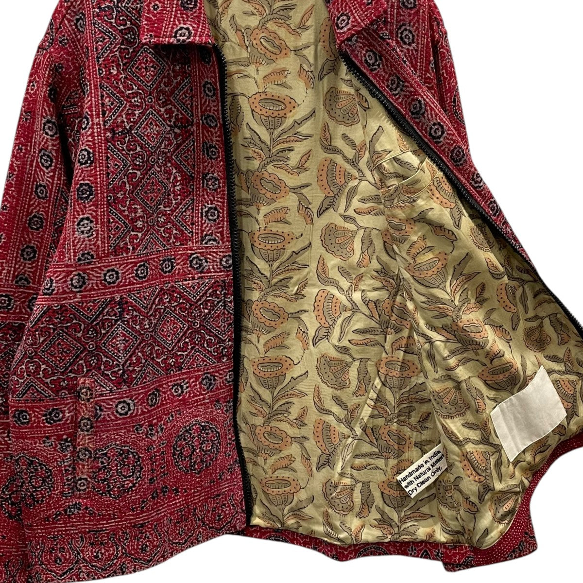 リメイクハンド刺繍ジャケット Vintage Kantha Work Jacket ヴィンテージ カンタ ワークジャケット