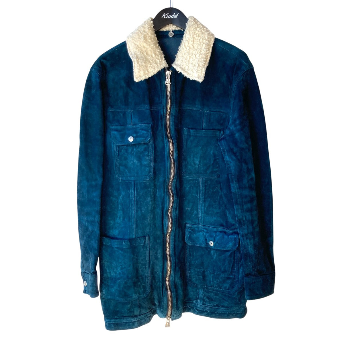ISAMU KATAYAMA BACKLASH APAN CALF LEATHER COVERALL JACKETカバーオールジャケット1878-04 古着・中古-1枚目のアイテム画像