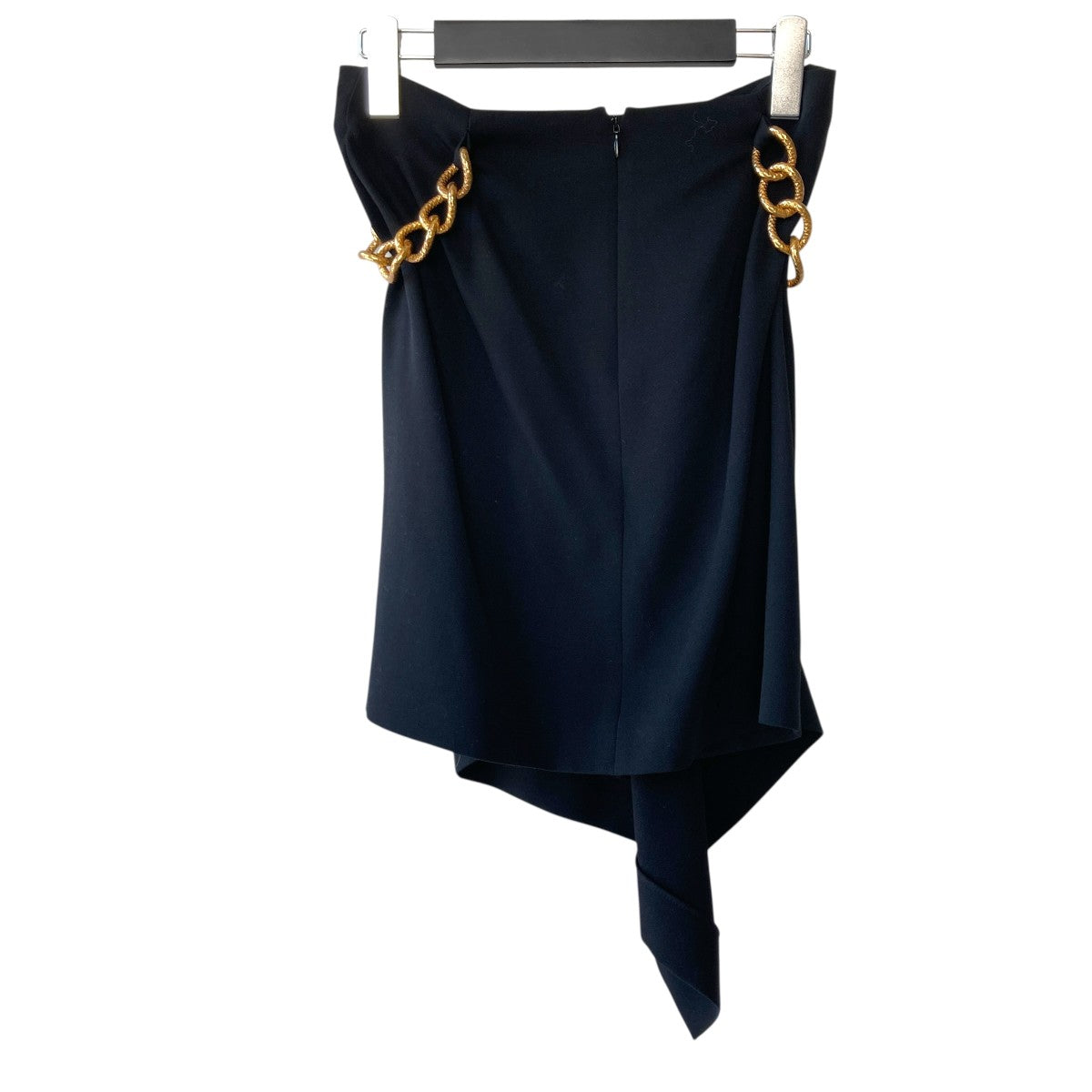 GIVENCHY Chain-detail Wrap Mini SkirtラップスカートBW40GJ11BN 古着・中古-2枚目のアイテム画像