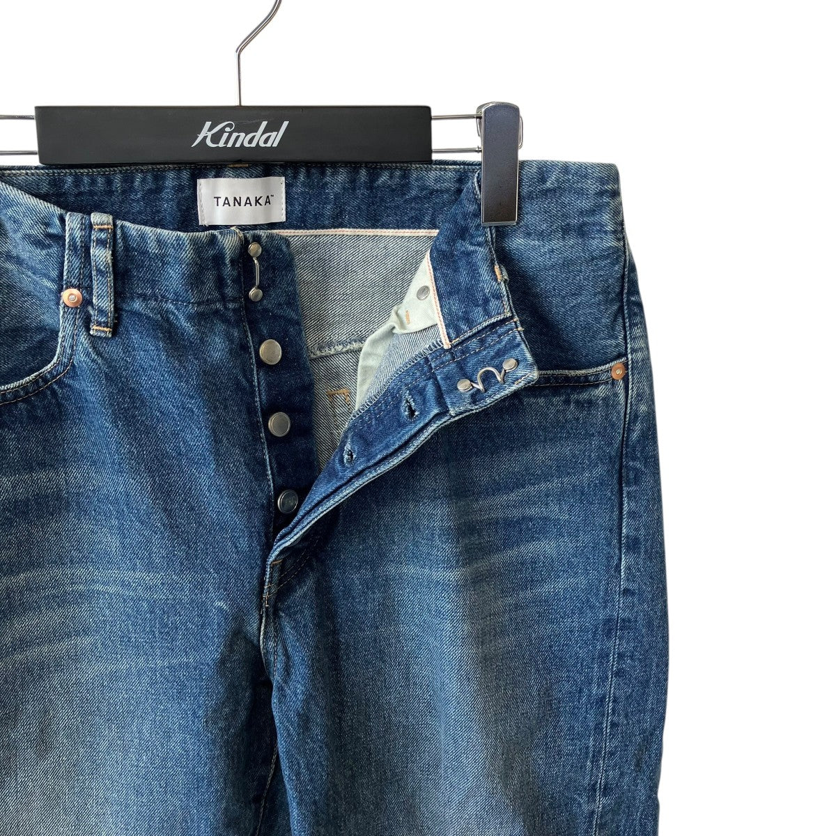 STRAIGHT JEAN TROUSERS VINTAGE BLUEデニムパンツST-126