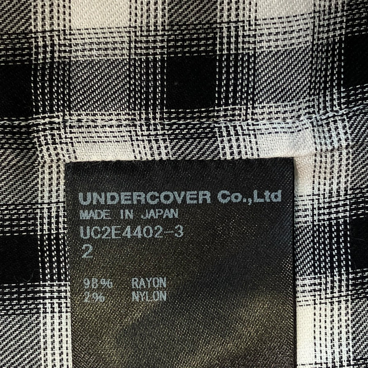 UNDERCOVER 長袖シャツUC2E4402-3 古着・中古-5枚目のアイテム画像