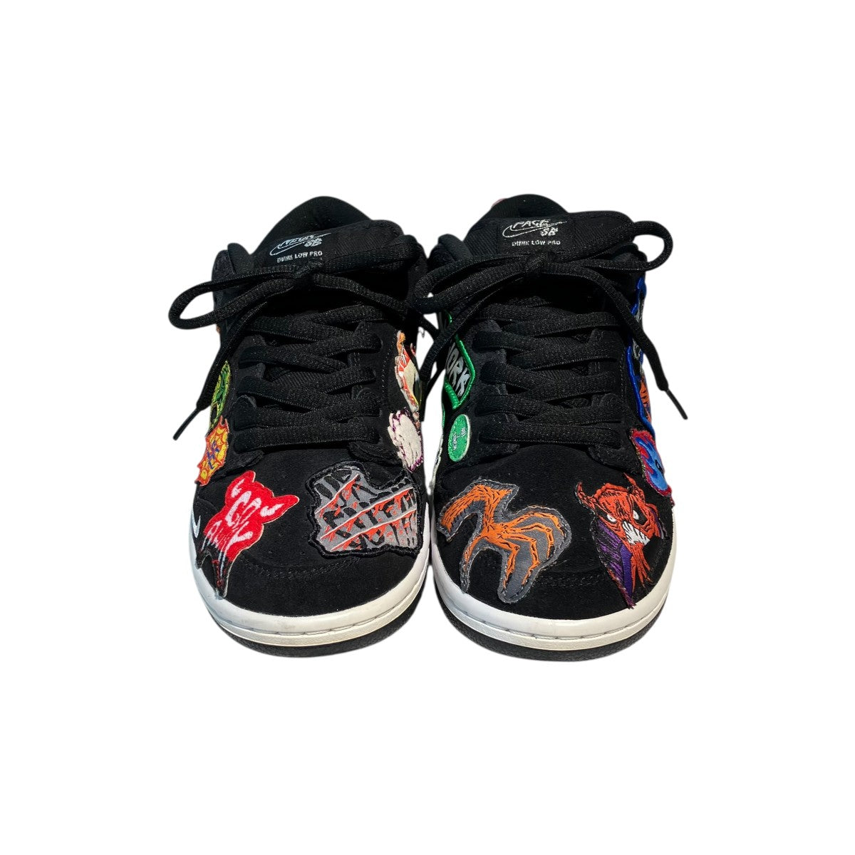 Neck face Dunk Low Black／White／Multi ColorローカットスニーカーDQ4488-001
