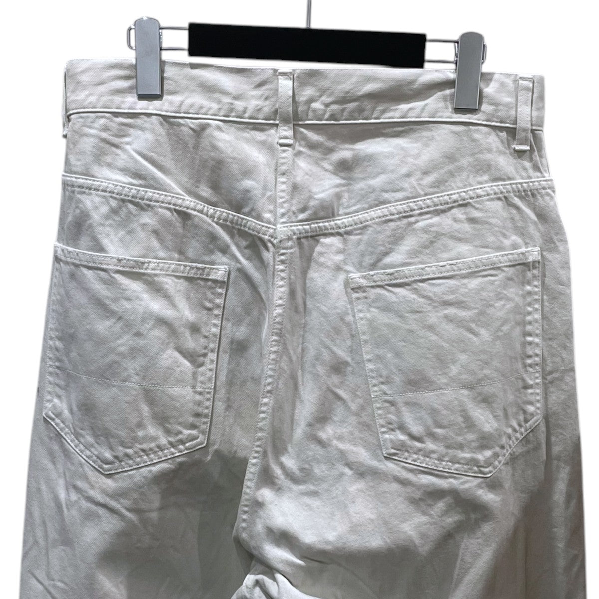 ANCELLM ワイドデニムパンツ 未使用タグ付き ANCELLM(アンセルム) 26SS 加工ワイドデニムパンツ #05 AGING type-C