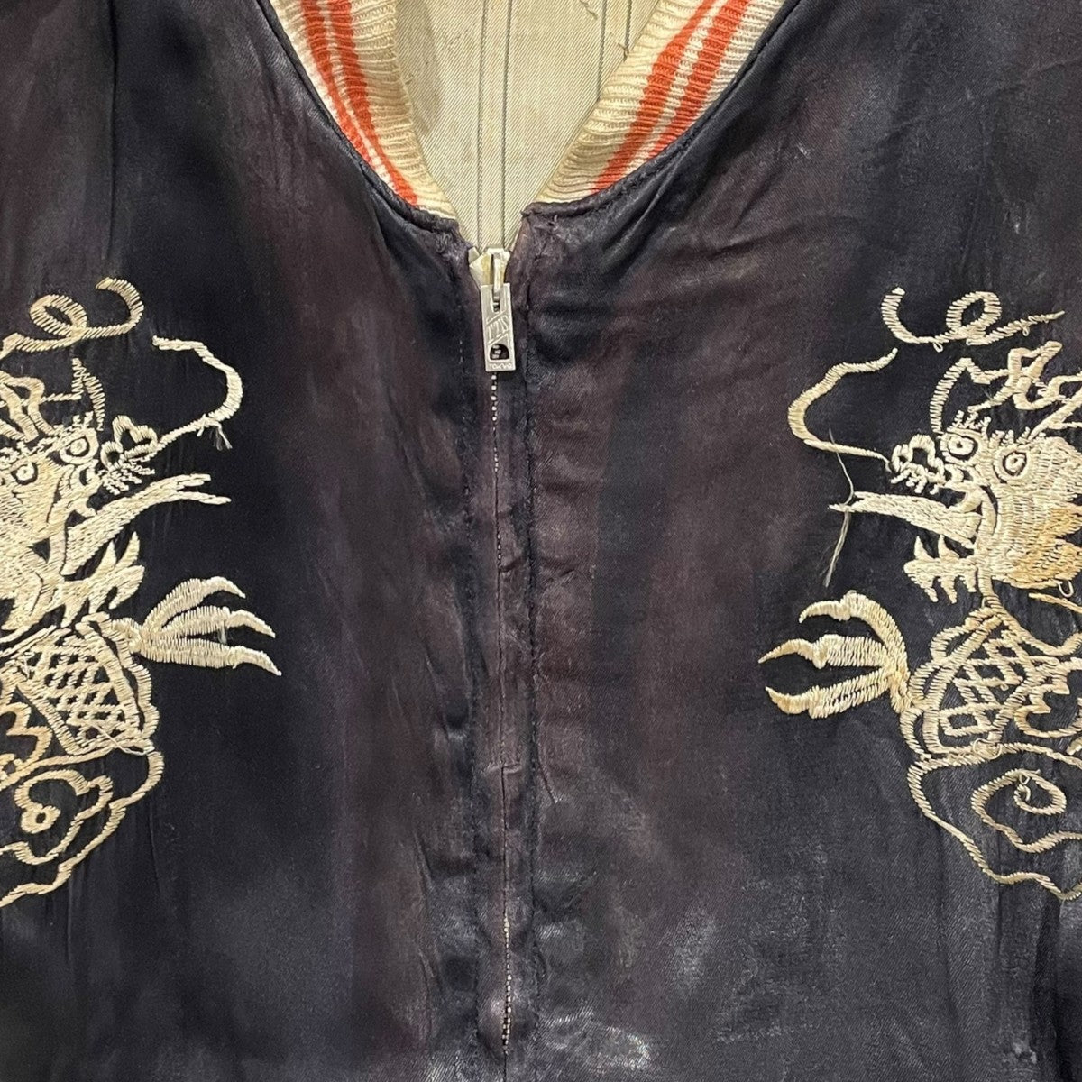 VINTAGE(ヴィンテージ) スカジャン TTS TOKYO ZIP 東京寺西商店