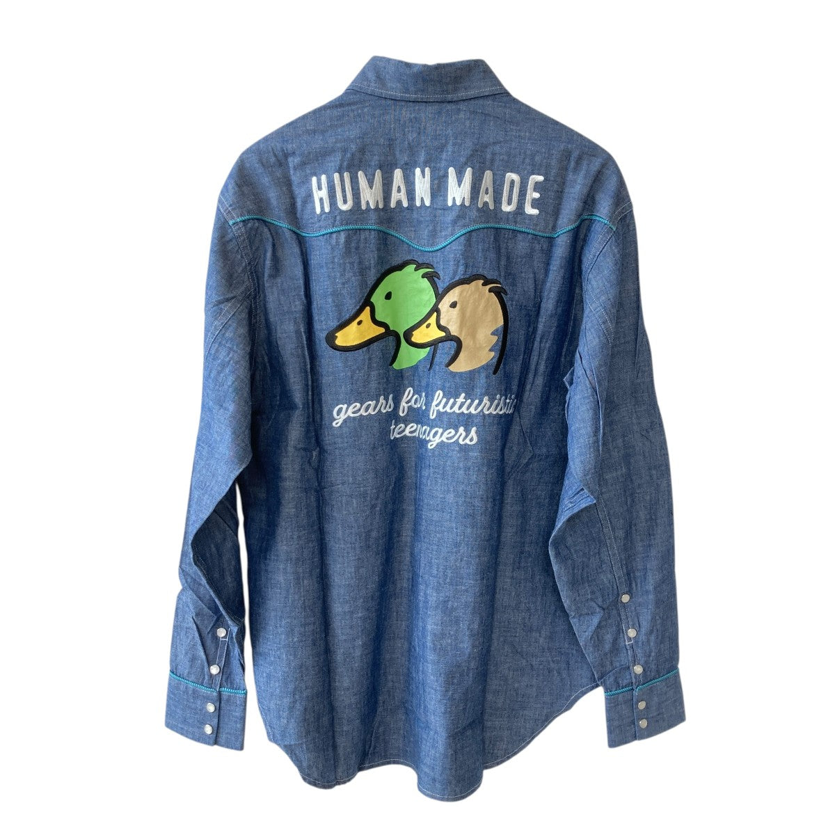 HUMAN MADE(ヒューマンメイド) WESTERN CHAMBRAY長袖シャンブレー