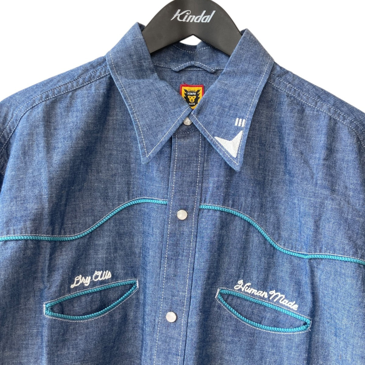 HUMAN MADE(ヒューマンメイド) WESTERN CHAMBRAY長袖シャンブレー