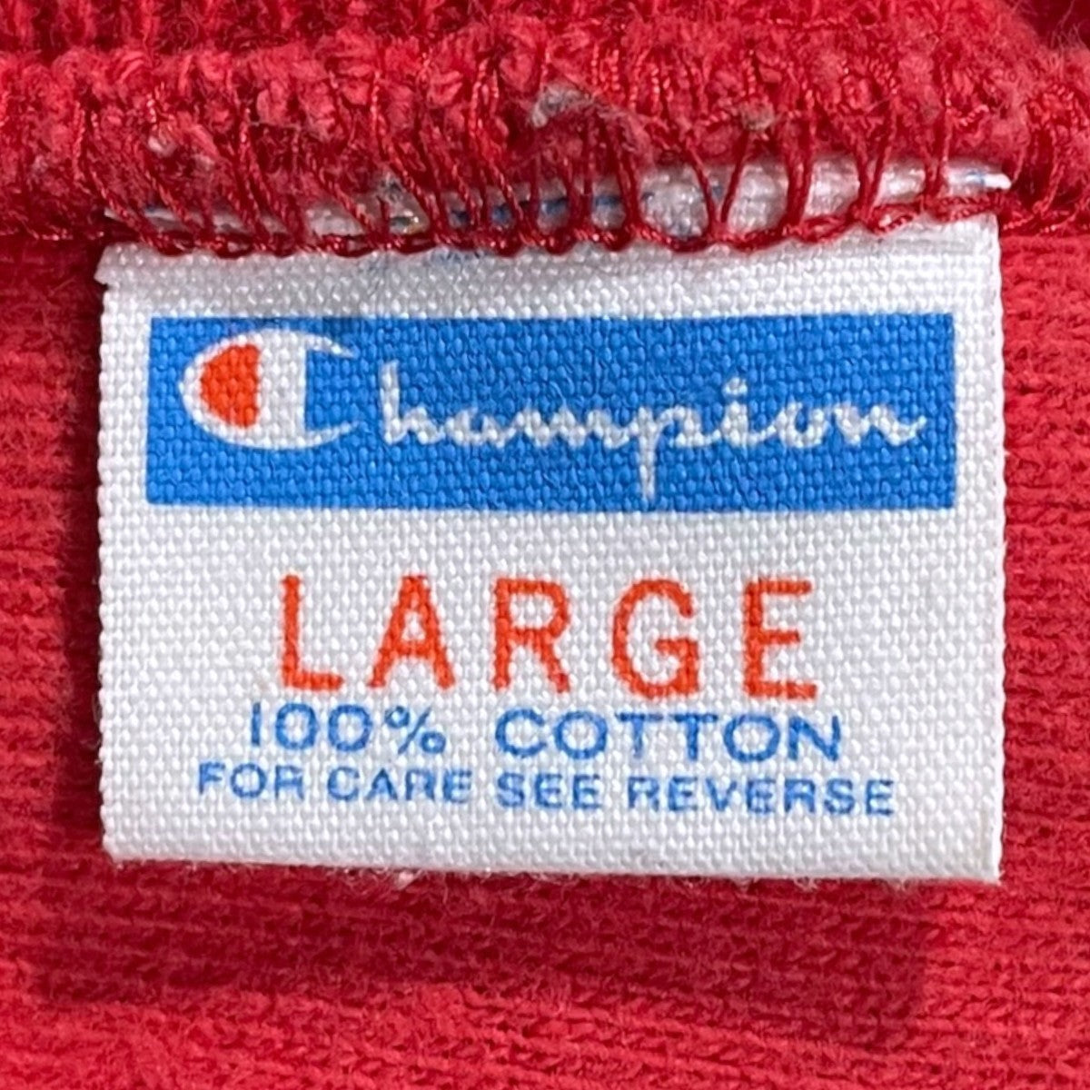 Champion(チャンピオン) 70-80S 七分袖カットソー バータグ Football T