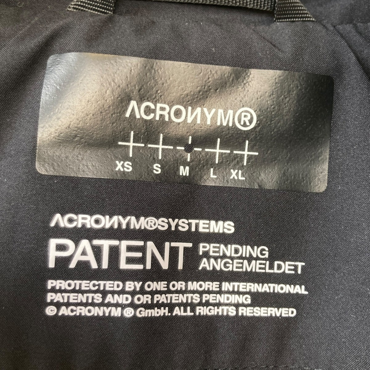 ACRONYM 23SSGoretex WindstopperナイロンジャケットJ119-WS 古着・中古-8枚目のアイテム画像