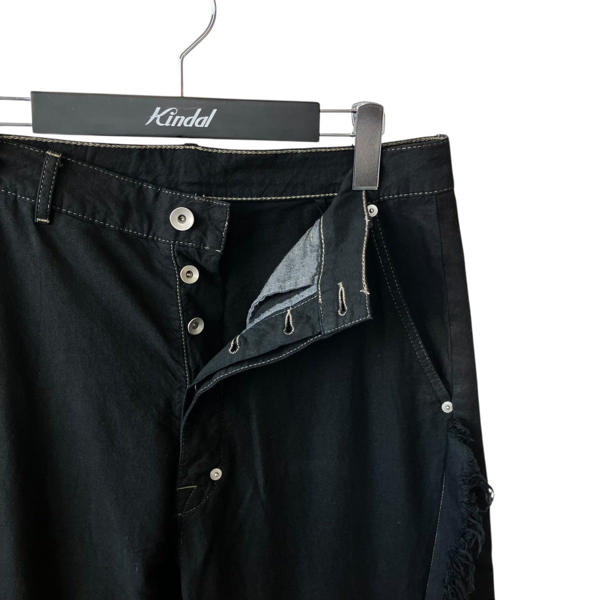 RICK OWENS JORIS TROUSERSパンツRR02E1308-BBCL 古着・中古-3枚目のアイテム画像