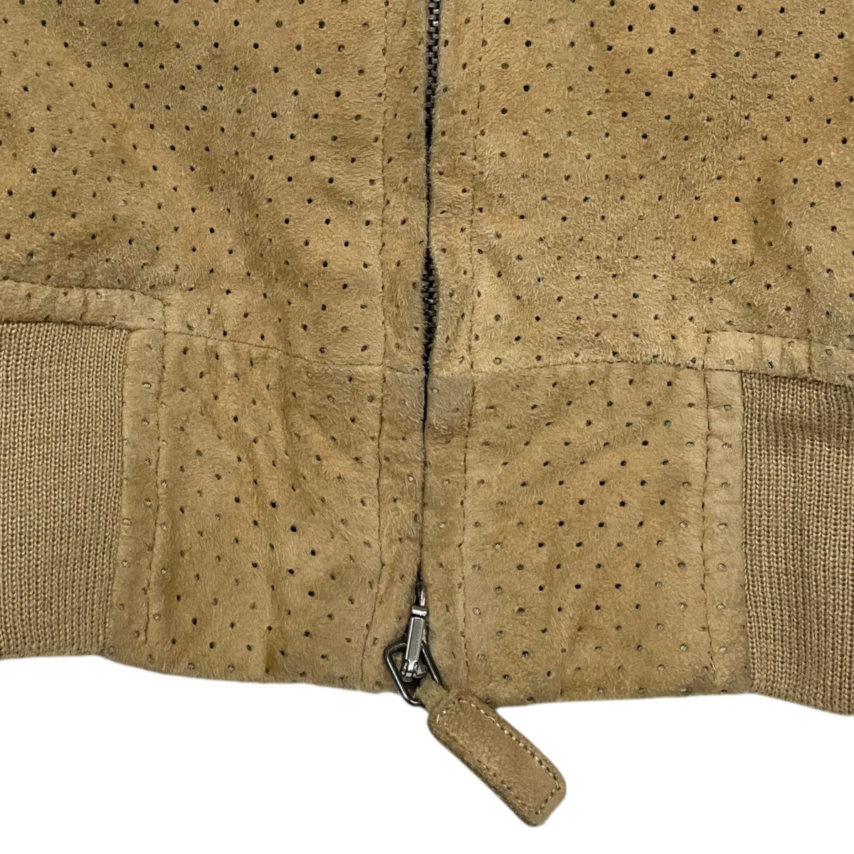ジップアップパンチングレザージャケット Swing Top スウィングトップ
