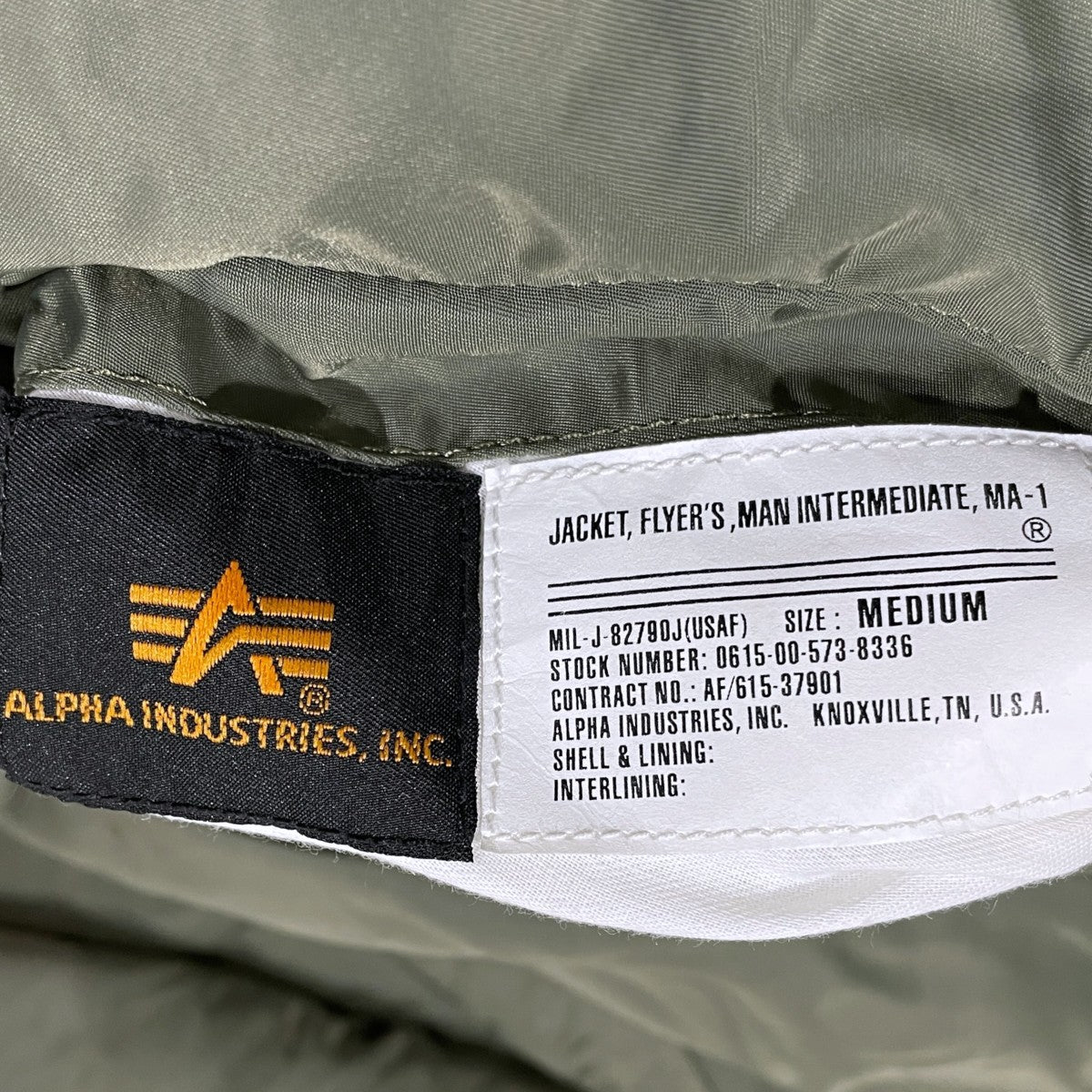 リバーシブル中綿ジャケット Reversible Packable MA-1 40周年記念モデル TA1216-8003