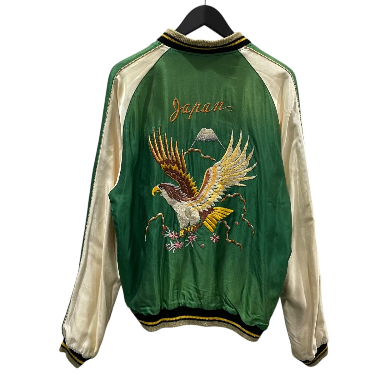 TAILOR TOYO 16AW 加工リバーシブルスカジャン ACETATE SOUVENIR JACKET EAGLE × DRAGON AGING MODEL TT13610 古着・中古-4枚目のアイテム画像