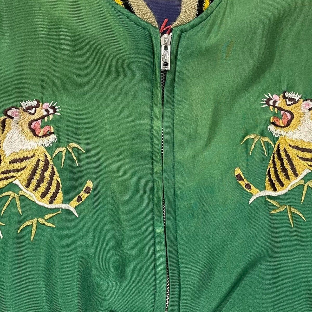 TAILOR TOYO 16AW 加工リバーシブルスカジャン ACETATE SOUVENIR JACKET EAGLE × DRAGON AGING MODEL TT13610 古着・中古-7枚目のアイテム画像
