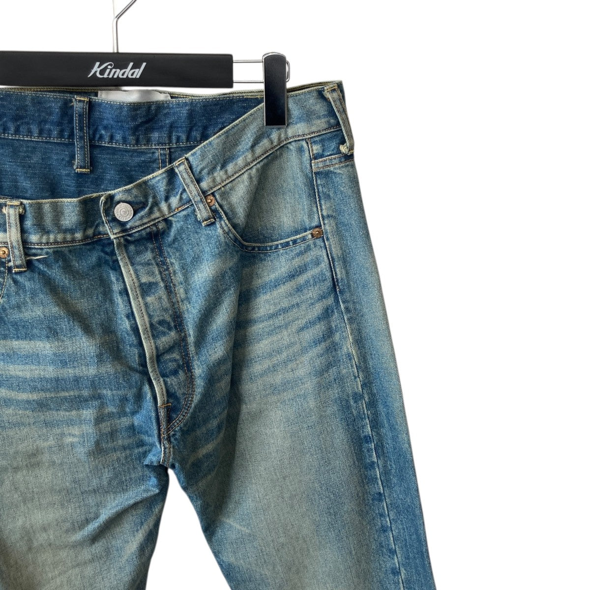 JUNYA WATANABE×LEVI’S 25SSWネームアシンメトリーデニムパンツJO-P201 古着・中古-3枚目のアイテム画像