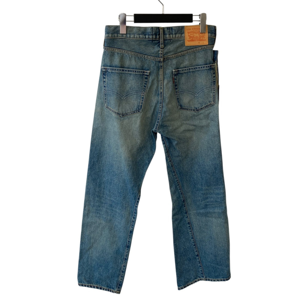 JUNYA WATANABE×LEVI’S 25SSWネームアシンメトリーデニムパンツJO-P201 古着・中古-2枚目のアイテム画像
