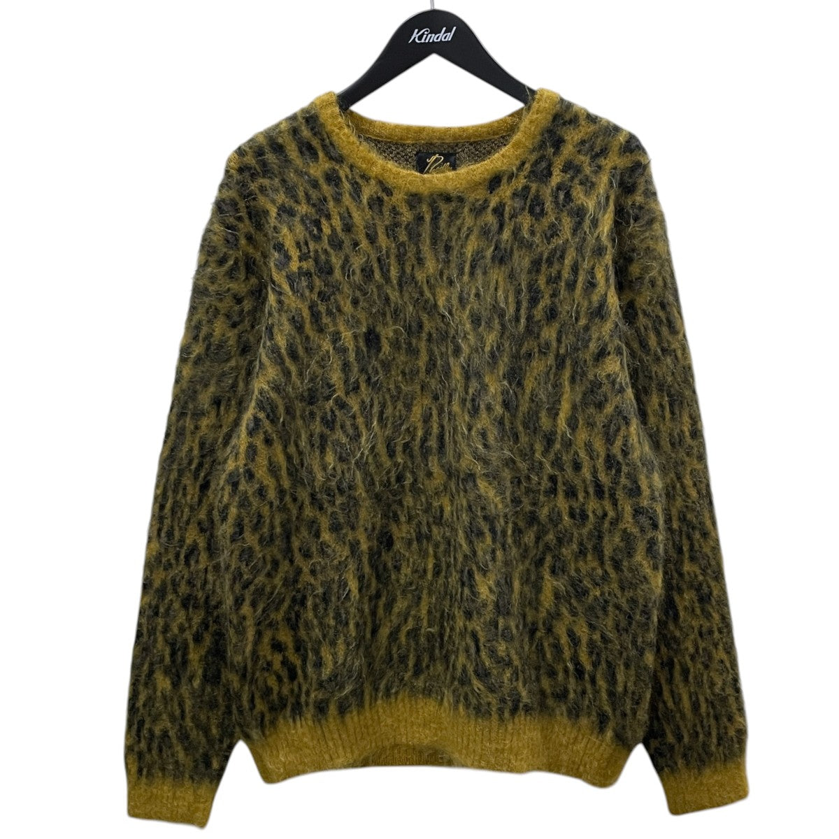18AW レオパード柄モヘヤ混ニットセーター Mohair Sweater - Leopard モヘヤセーター - レオパード DI212