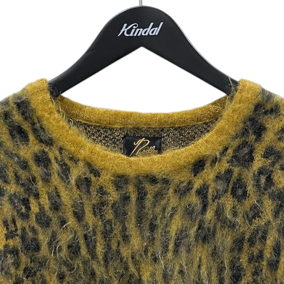 18AW レオパード柄モヘヤ混ニットセーター Mohair Sweater - Leopard モヘヤセーター - レオパード DI212