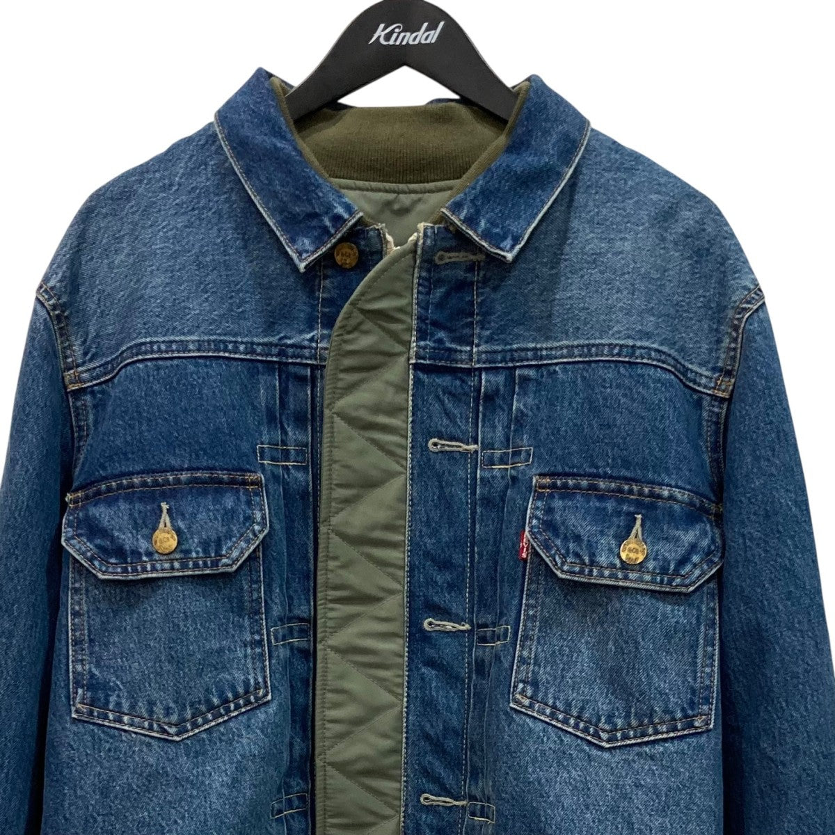 sacai×LEVI’S ジャケット2503707M 古着・中古-2枚目のアイテム画像