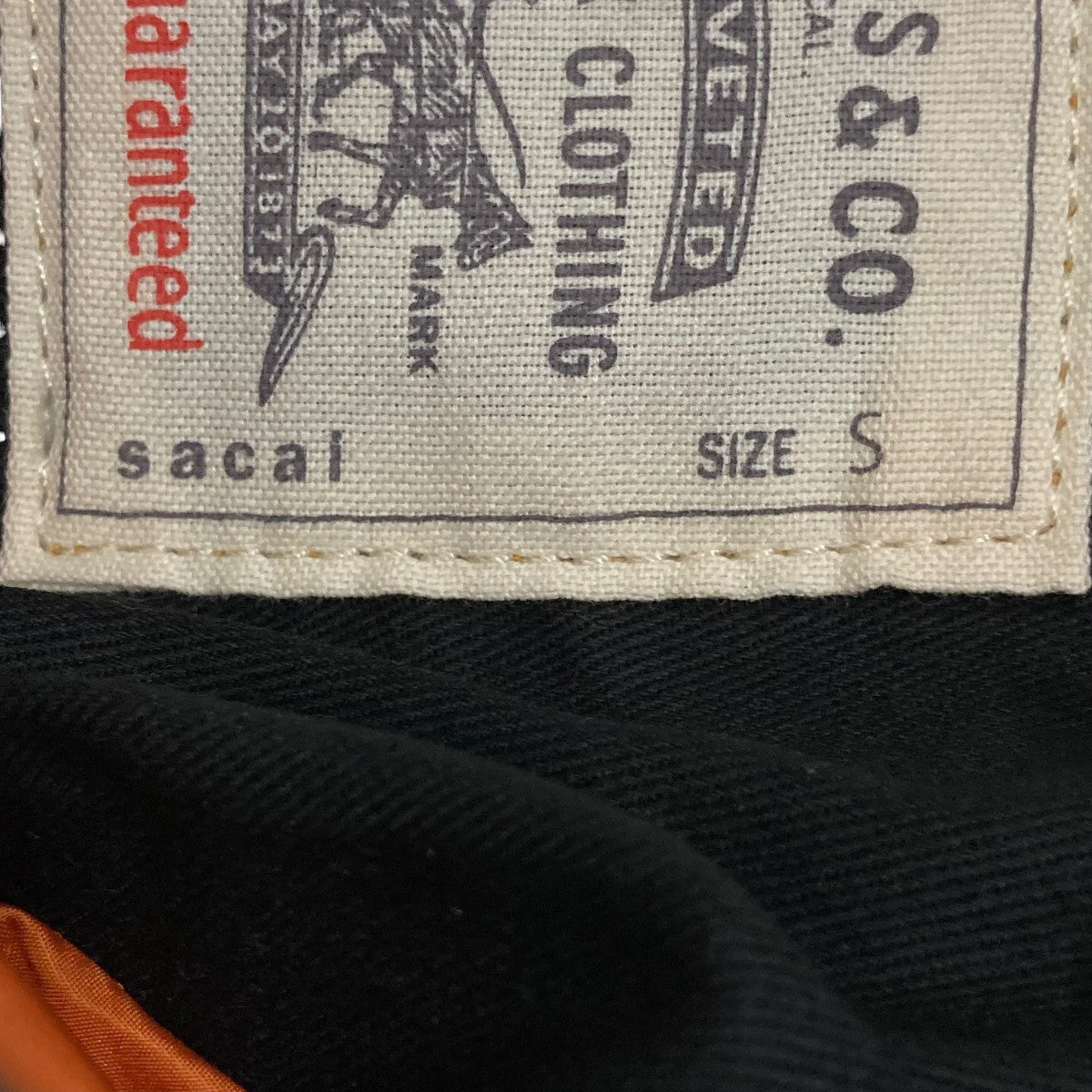 sacai×LEVI’S ジャケット2503707M 古着・中古-6枚目のアイテム画像
