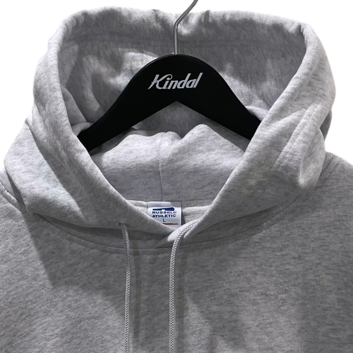 RUSSELL ATHLETIC×BerBerJin 26SS プルオーバーパーカー 金タグフーディー Nu Blend Sweat × Athletic jersey Double Face Hoodie 111261-058 古着・中古-3枚目のアイテム画像