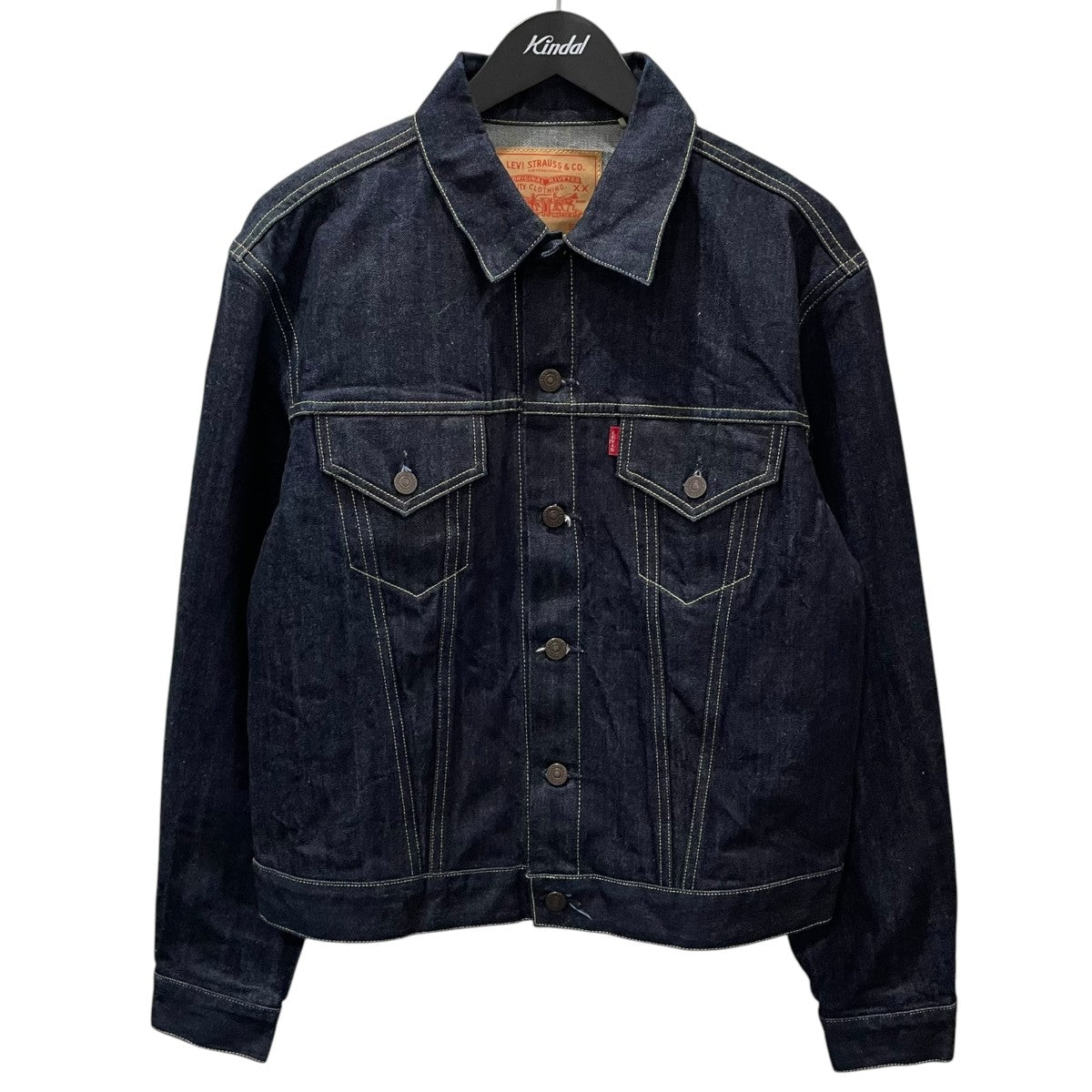 LEVI’S VINTAGE CLOTHING デニムジャケット 557XX 1961 TYPE III 557XX Trucker Jacket トラッカージャケット 日本製 BIG E 74998-0003 古着・中古-1枚目のアイテム画像