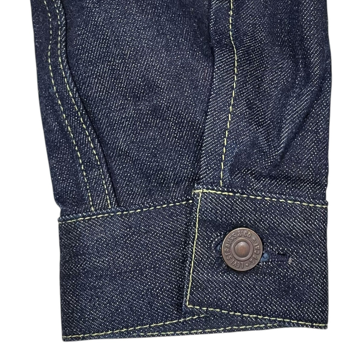 LEVI’S VINTAGE CLOTHING デニムジャケット 557XX 1961 TYPE III 557XX Trucker Jacket トラッカージャケット 日本製 BIG E 74998-0003 古着・中古-4枚目のアイテム画像