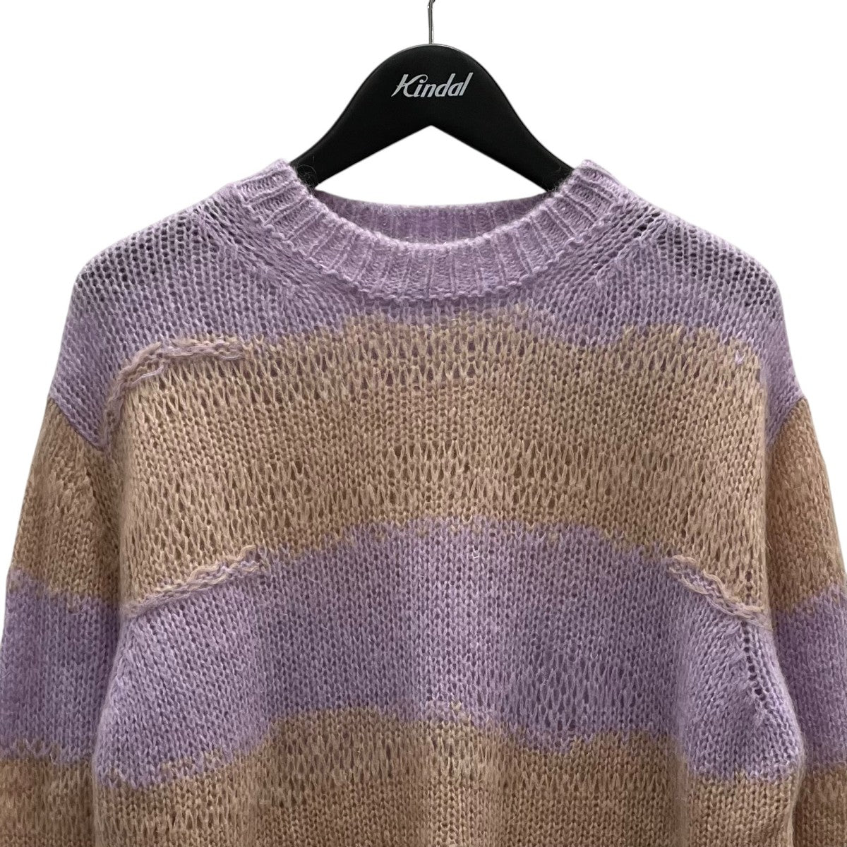 ダメージ加工長袖ニットFNWNKNIT000347