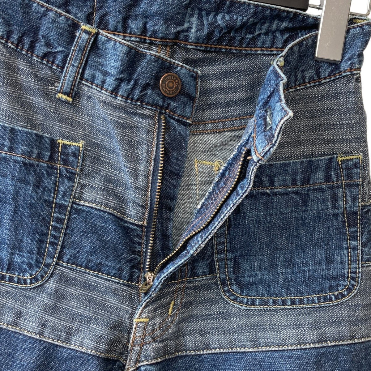 Hysteric Glamour スクラッチフレアデニムパンツ01193AP02 古着・中古-3枚目のアイテム画像